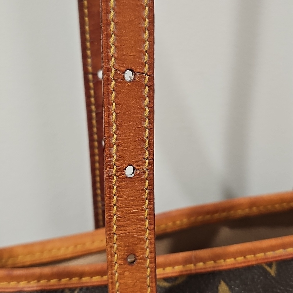 Louis Vuitton LV Tote Bag Bucket PM Brown Monogram Logo - Picture 6 of 12